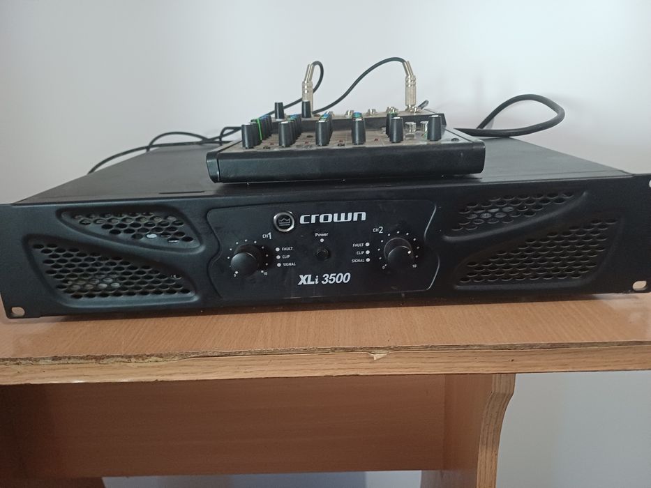 Boxă, putere și mixer 2000 lei