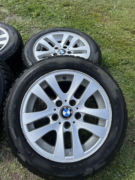 Vând set jante originale BMW R16 cu anvelope de iarnă