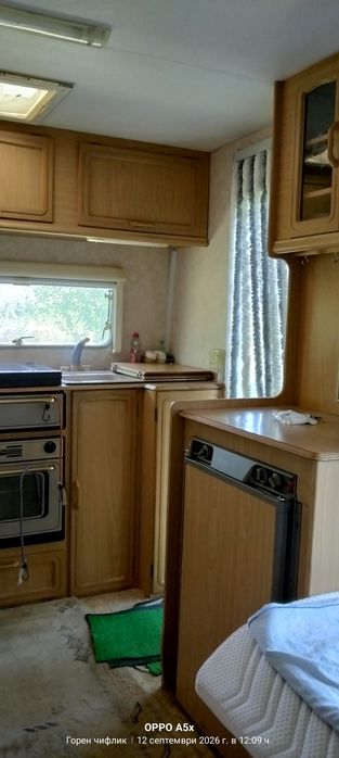 Продавам английска каравана Бейли рейнджър 380 2 + 1 регистрирана без забележки