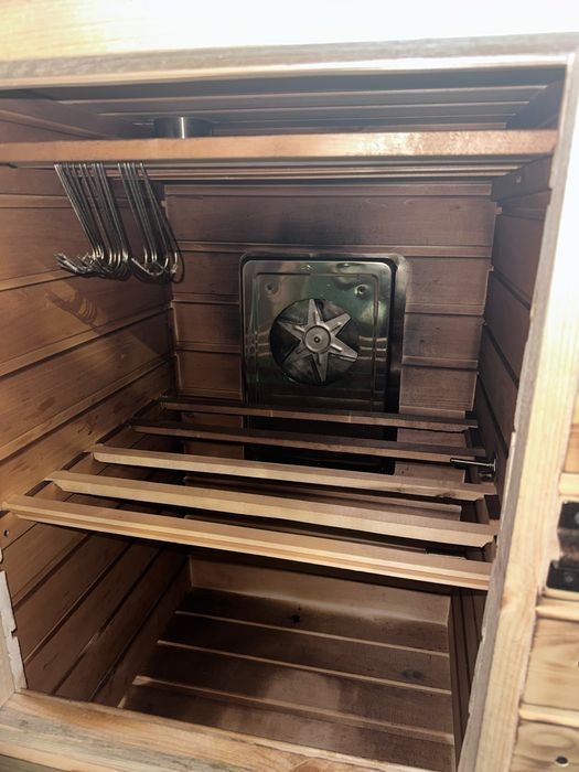 Коптильня горячего копчения