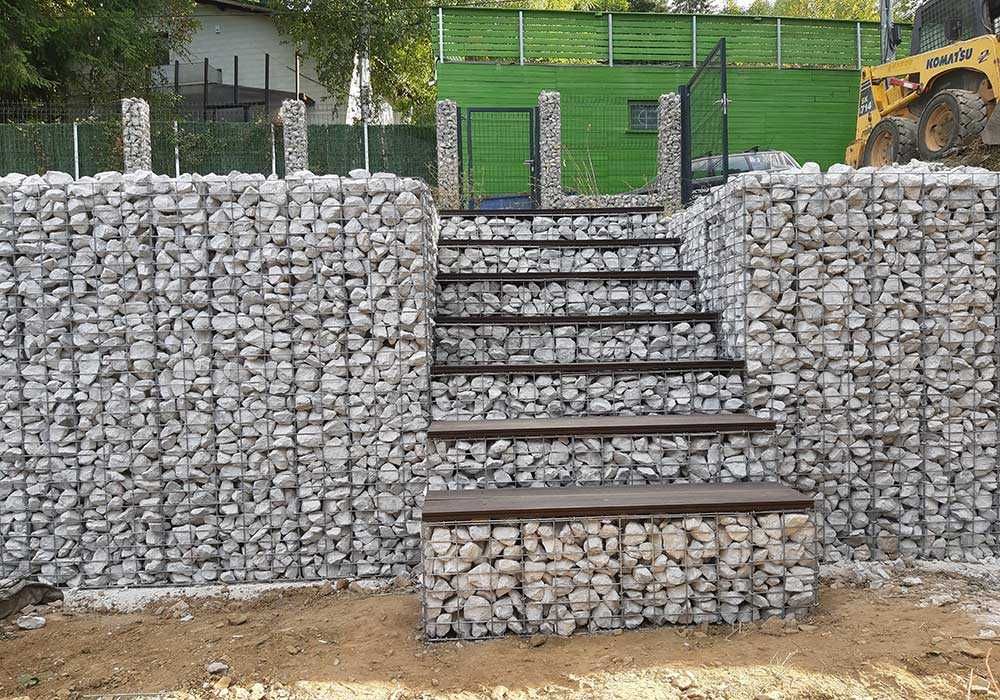 ГАБИОНИ за ПОДПОРНИ стени.. Произвеждаме ЕЛЕКТРО-ЗАВАРЕНИ Габиони