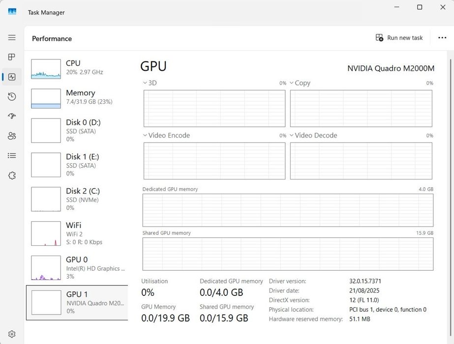 HP ZBook 15 G3 | i7 | 32GB RAM | SSD 512GB