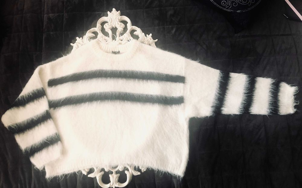 Pulover NOU H&M amestec lana marime L