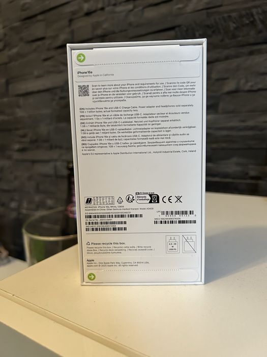 Iphone 16e White 128 Sigilat-Neverlocked