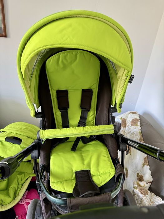 Бебешка количка 2в1 Abc disign mamba lime