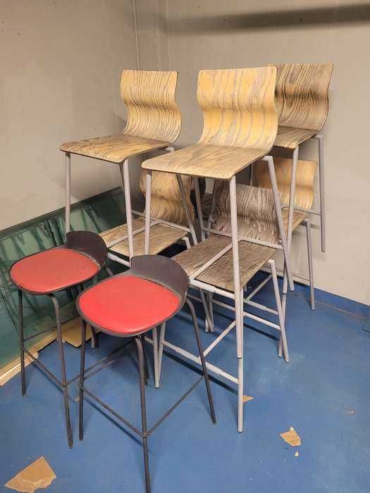 Scaune bar inalte terasa bucatarie