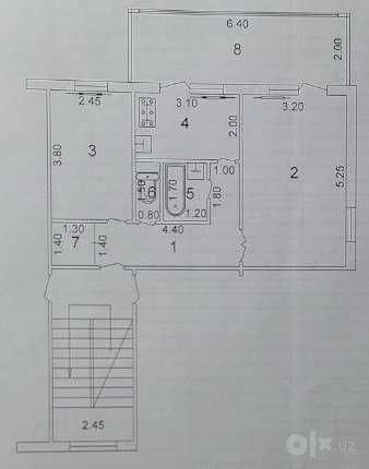 Продаётся квартира 2/1/5 (Югнакий, ТТЗ)
