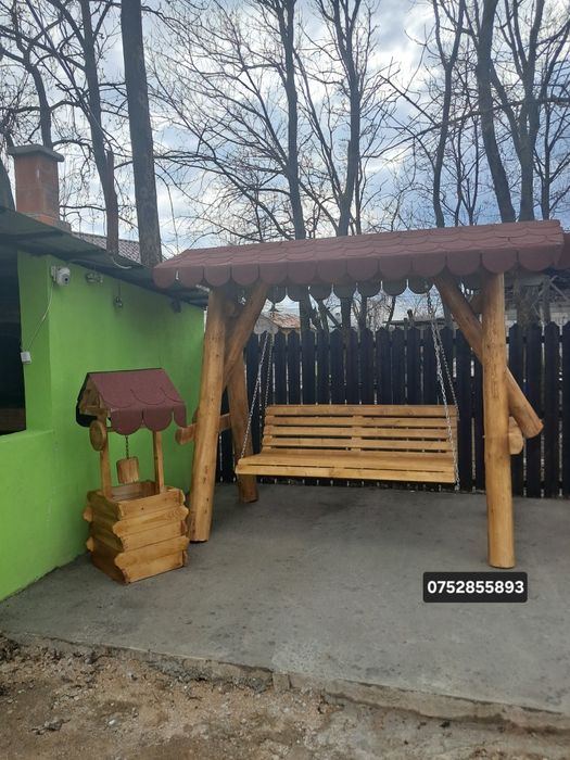 Leagane  rustice de gradina