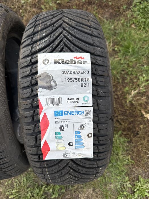 Anvelope Mixte Kleber 195/50R15 Noi,Dot 2024