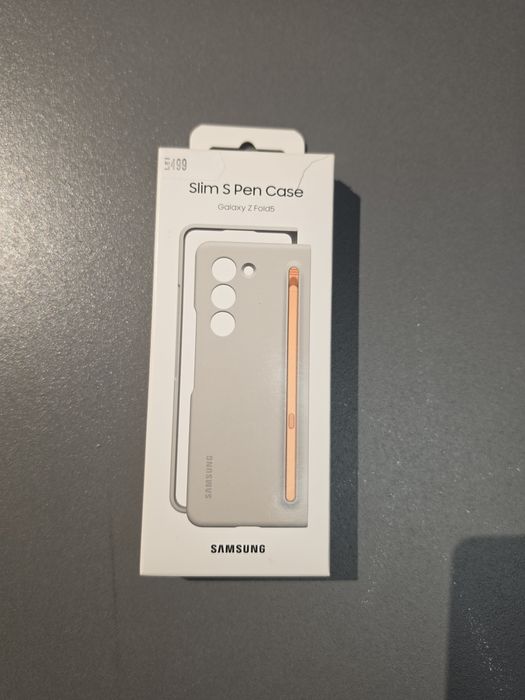 Husa Originala Samsung Slim S Pen Case Galaxy Z Fold5 (cu S Pen + varfuri rezerva)