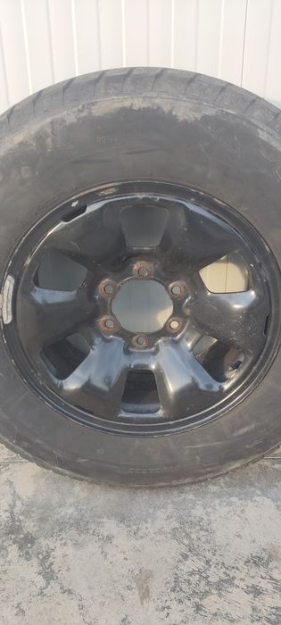 Roți - jante+anvelope R17 Toyota Land Cruiser, Hilux