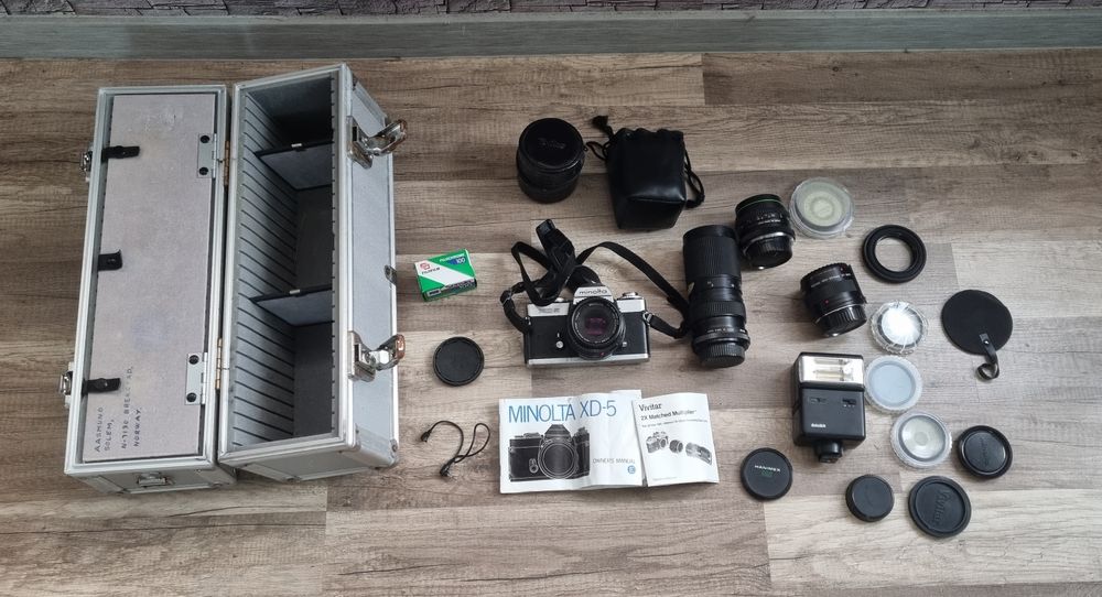 Minolta xd-5 фотоапарат