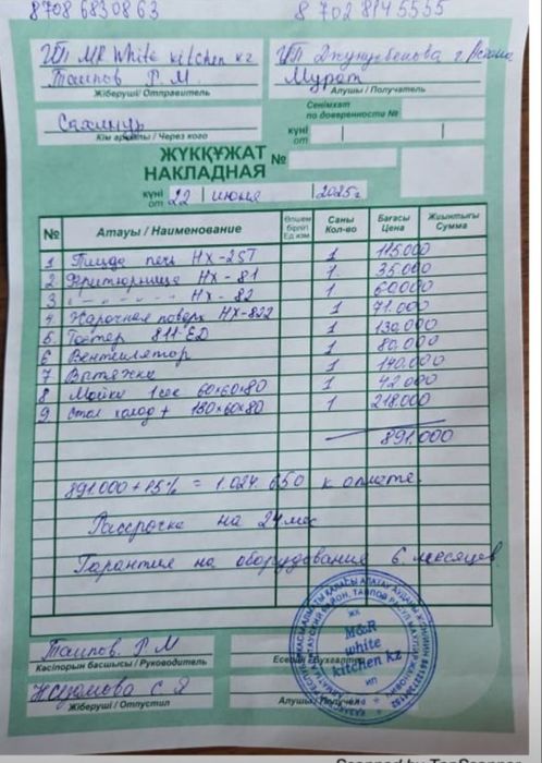 Оборудование новое Фасфуд