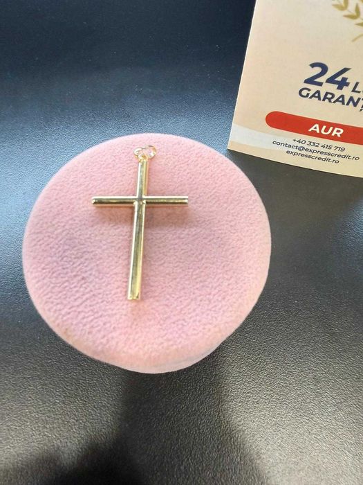 Medalion aur 14k 1.23 (Iulius Mall)(B-44780) Garantie 2 ani!