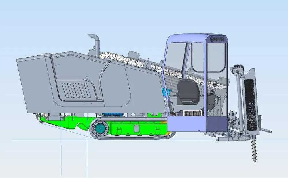 Foraj HDD Goodeng G10 5 tone Alternativă Vermeer Ditch Witch