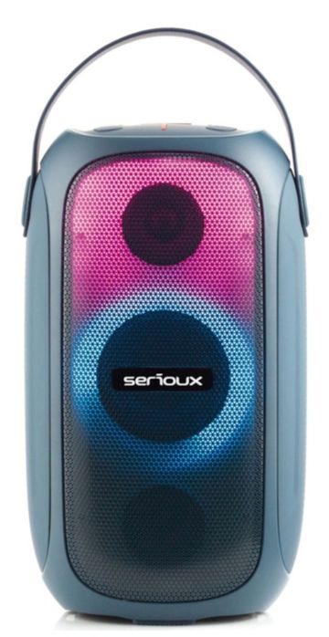 Vând boxa portabila,cu bluetooth Serioux 55w