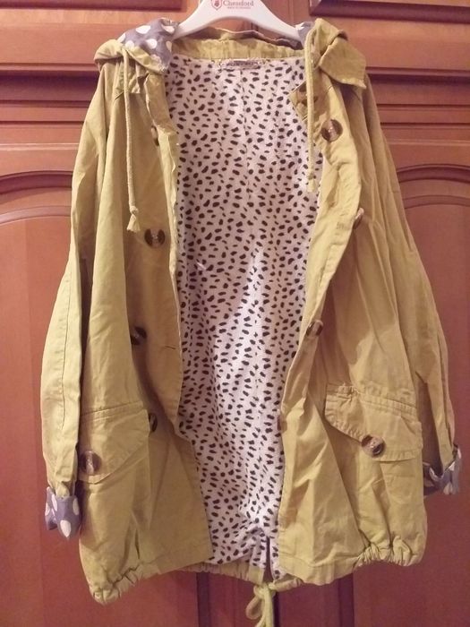 Куртка-плащ для девочки на ростом 130-150 см