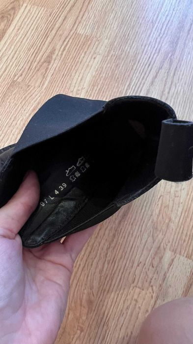 FRAU кожени дамски боти, естествена кожа, 39 размер, Италия