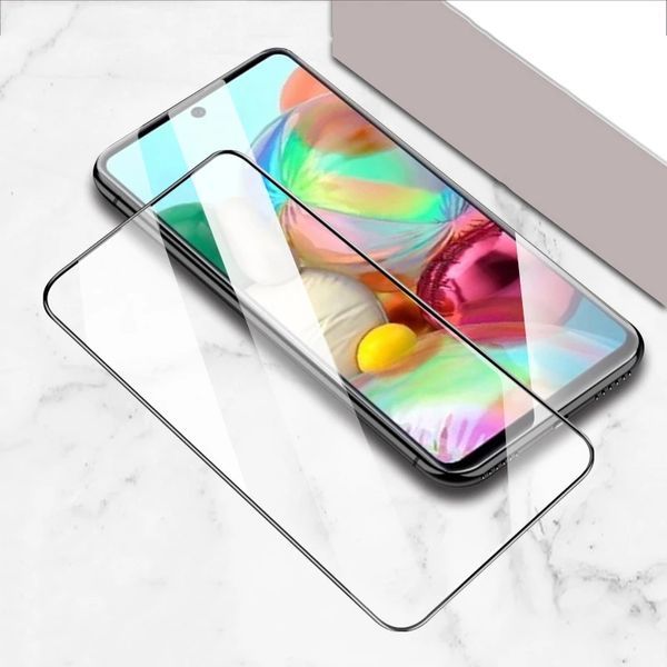 Samsung Galaxy A31 A51 A71 / 5D ЦЯЛО ЛЕПИЛО Стъклен протектор