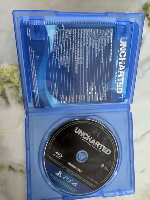 продам диск uncharted утраченное наследение