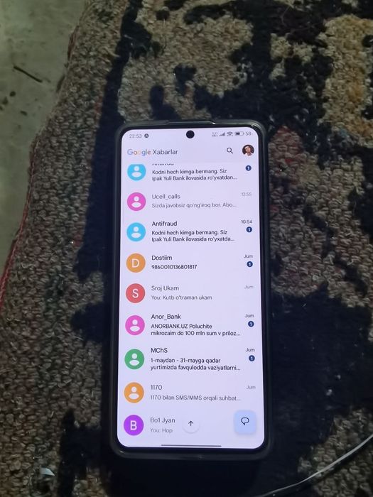 Poco x7 pro srochna pul zarl 2mln 300 ozgina kami bor