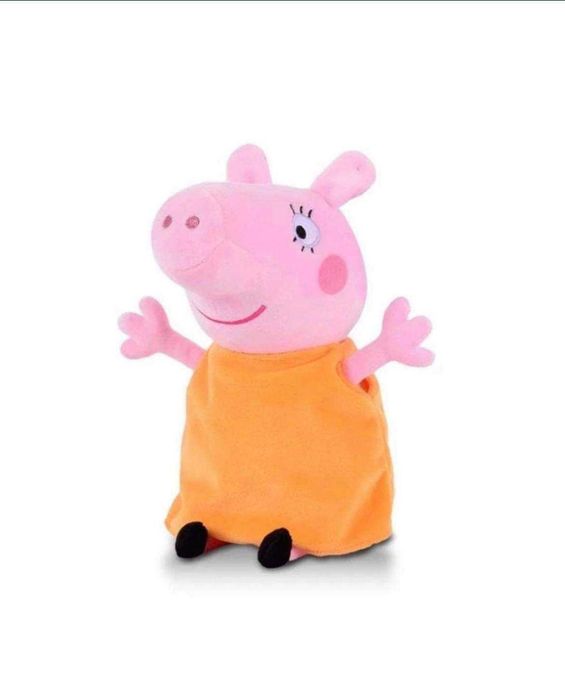 Голяма Плюшена играчка Пепа Пиг и Джордж Peppa Pig