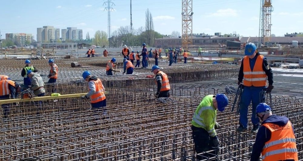 Бетонные, монолитьный работ