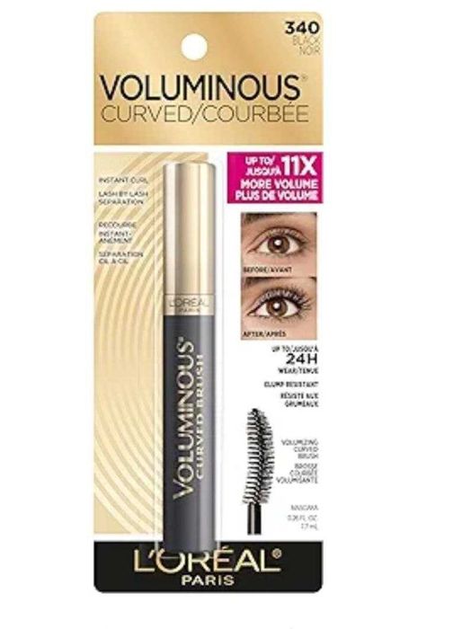 Тушь для объема ресниц L'Oreal Paris Volumous Original Curved Brush