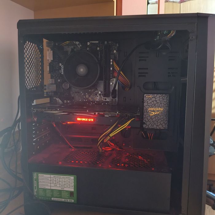Vând sau schimb PC Ryzen 5 2600 gtx 1080