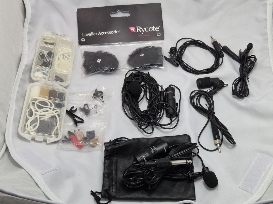 Lavaliere Sennheiser, Audio Technica, Boya pentru aparat foto, camera sau telefon