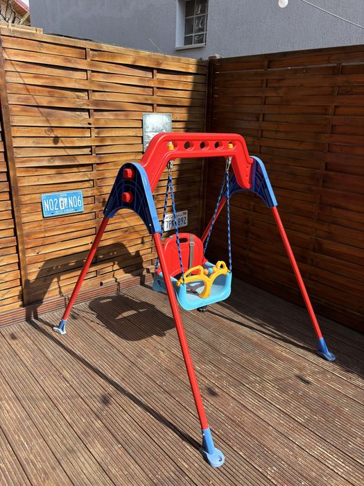 Leagan copii Pilsan - Samba, cu cadru, albastru