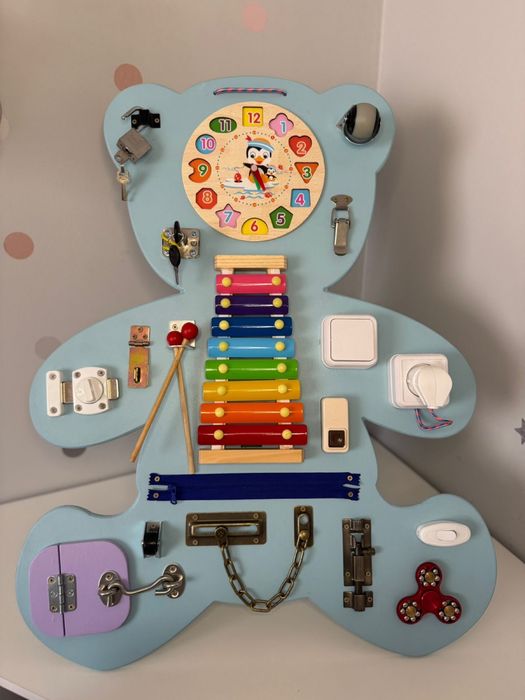 Бизиборд Медведь