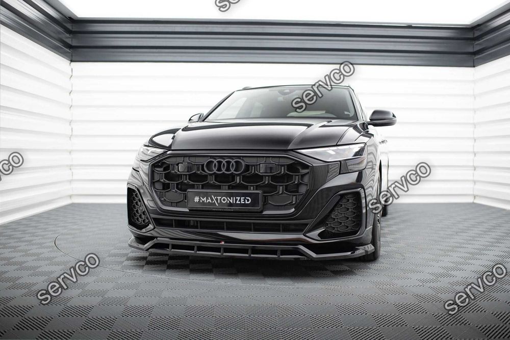 Prelungire bara fata Audi SQ8 Q8 S-Line Mk1 2023- v7 - Maxton Design