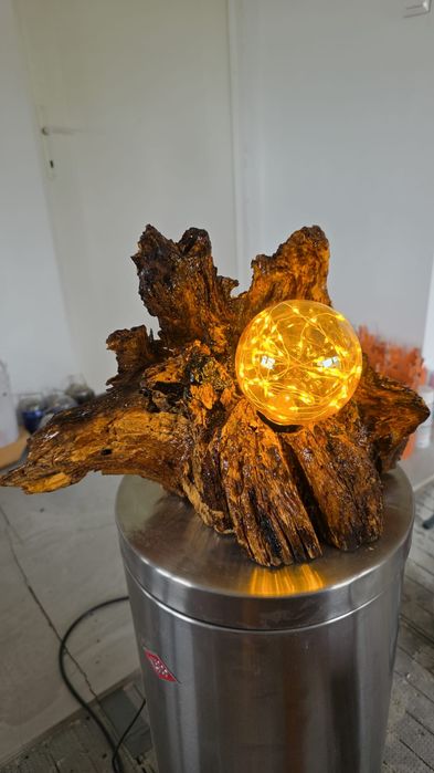 Lampă sau veioza, rustică