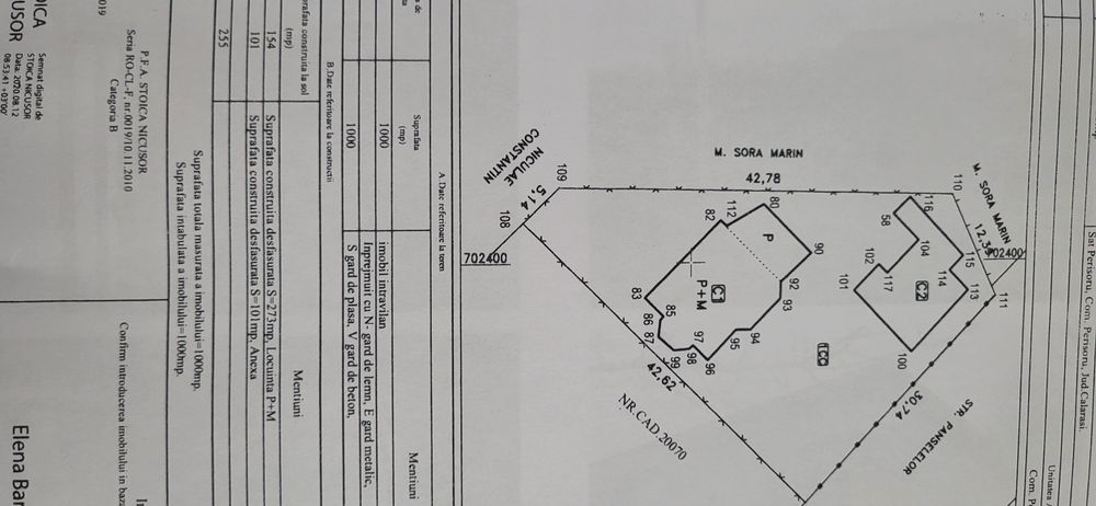 O vila + un spațiu comercial( casa)
