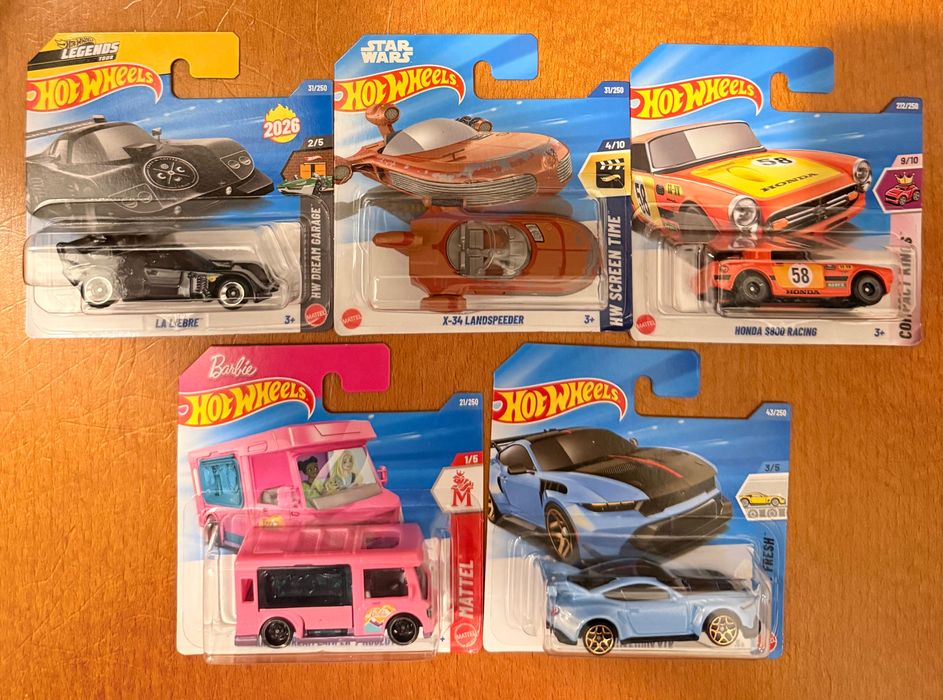 Hot wheels различни модели