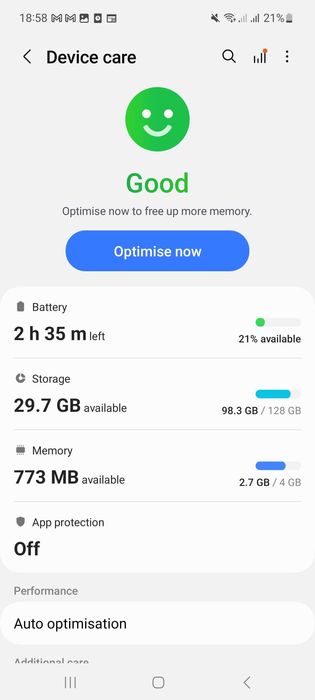 Samsung galaxy A52 128gb