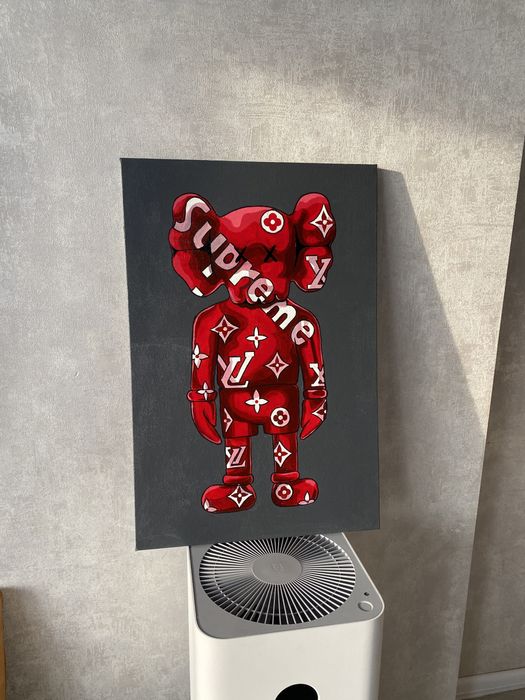 Картина 40/60 мишка Supreme