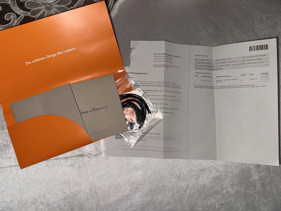 Santoni original shoes