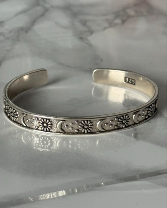 Sun and moon argint925