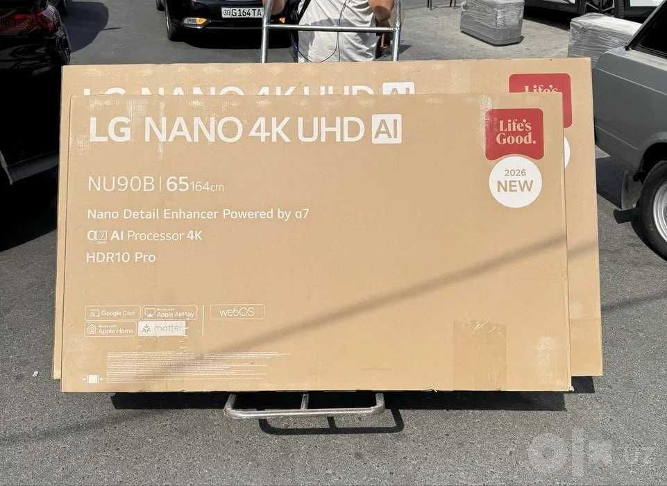 Телевизор LG NANO NU900B6LA 2026 Ai 4K новый модель Доставка Бесплатно