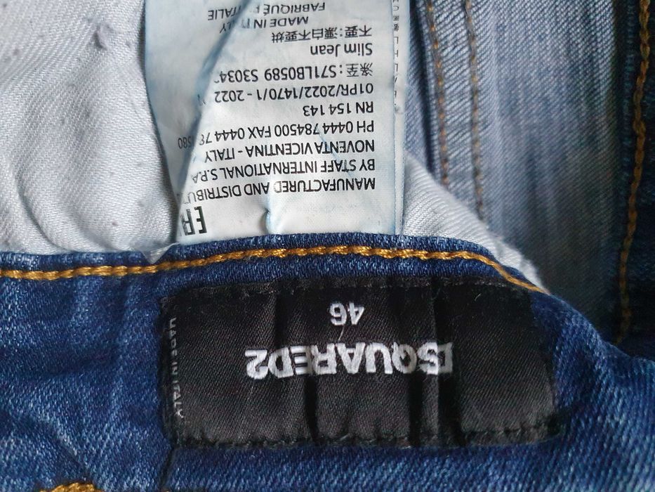 Blugi DSQUARED2 (Made in Italy) - Marime 46 (Talie 79 cm)