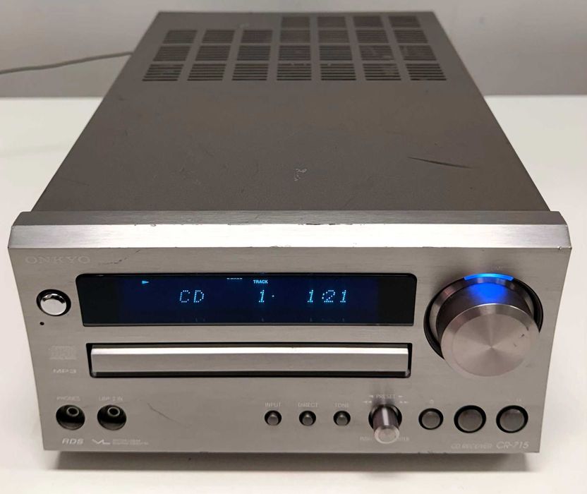 Amplificator Onkyo CR-715 Japan CD Receiver Digital Subwoofer Pre Out Aluminiu