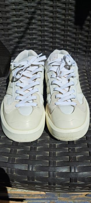 New Balance originali, CT 302, piele naturală albă și detalii roz
