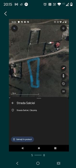Vând teren intravilan, zonă foarte liniștită