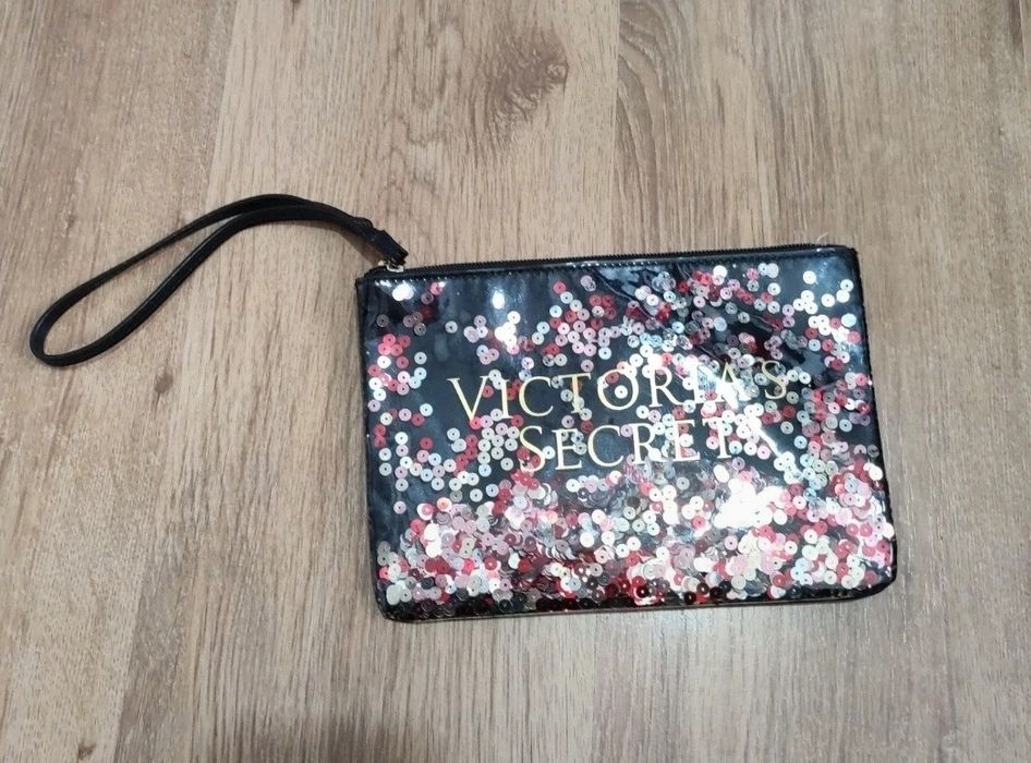Poșetă plic de mana cu paiete Victoria's Secret