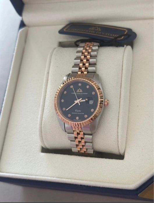 Ceas Christophe Duchamp cu diamante  nou