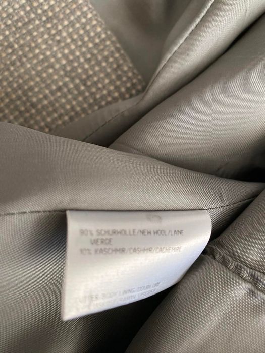 Палто от вълна и кашмир