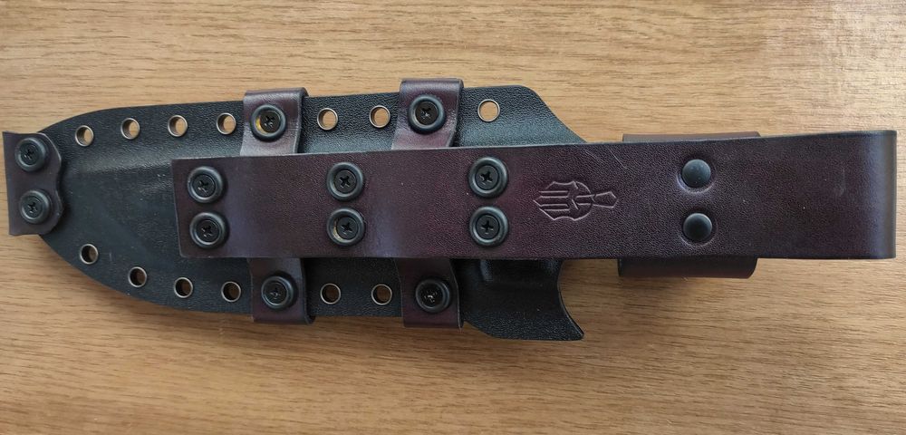 Туристически,ловен нож /ръчна изработка , стомана А8/