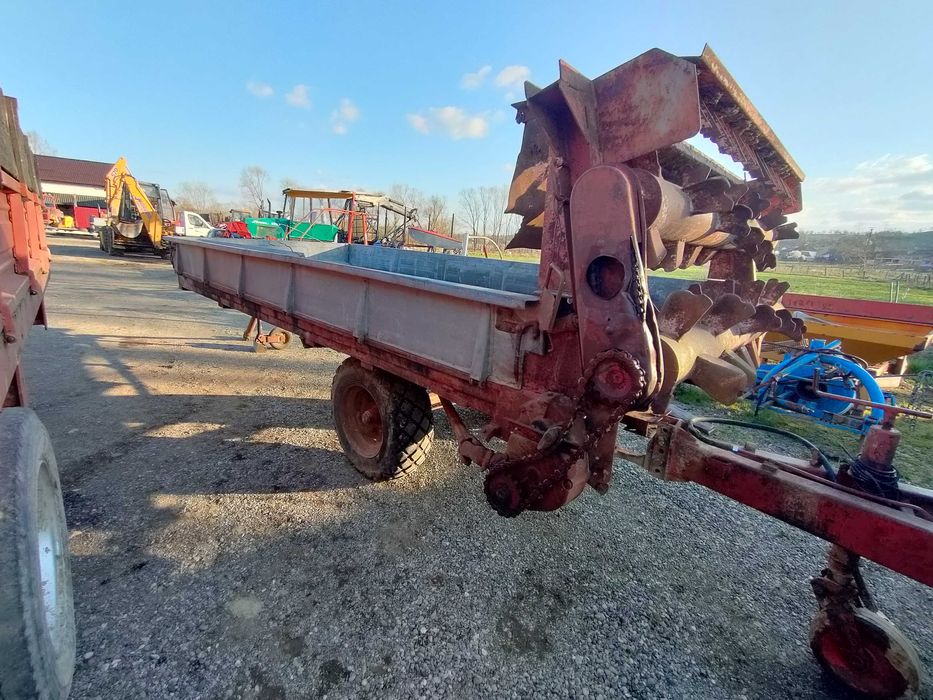 Remorca de gunoi 3.5 t mig de gunoi 3.5 t obloane tabla 3 lanturi